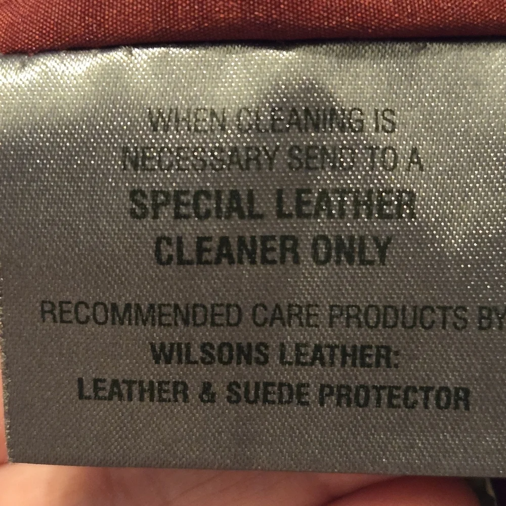 Wilsons Vintage Women's Rust Italian Leather Trenchcoat Sz XL - Picture 9 of 16